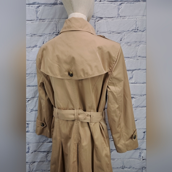 London Fog Heritage Women's Trench Coat Belted Size XL - Picture 7 of 16